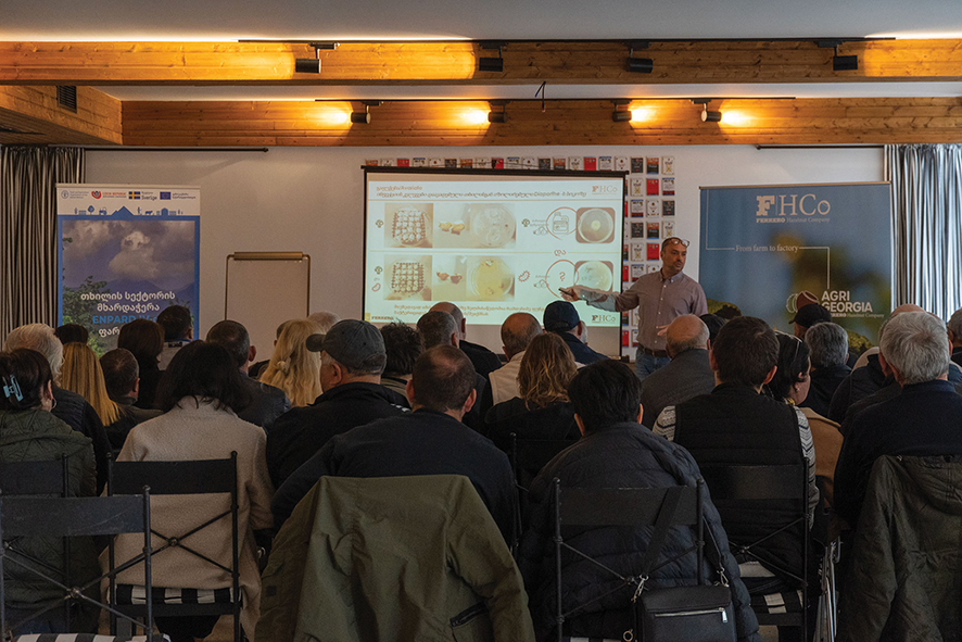 Training took place in Zugdidi and Telavi. Source: FAO Georgia
